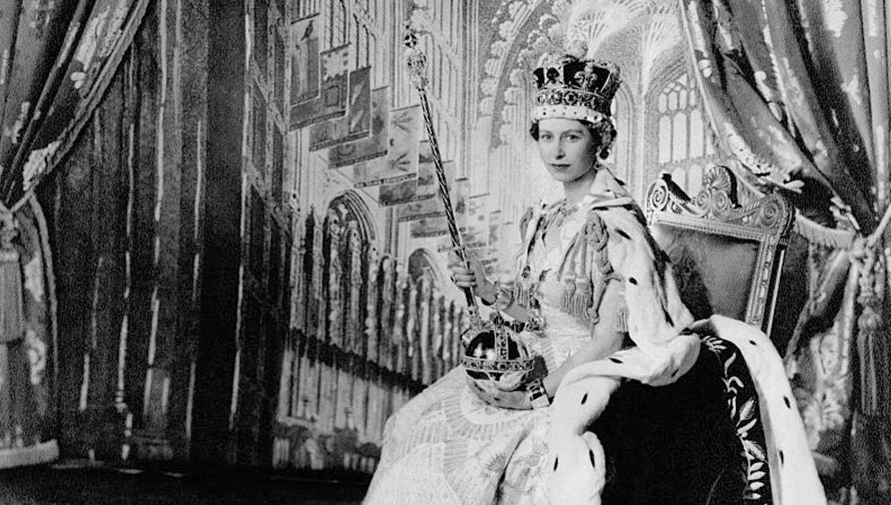 Photo du couronnement de la reine Elizabeth II - Cultea
