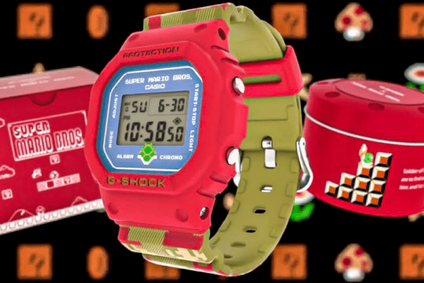 "Super Mario Bros" s'associe à Casio pour créer une montre unique