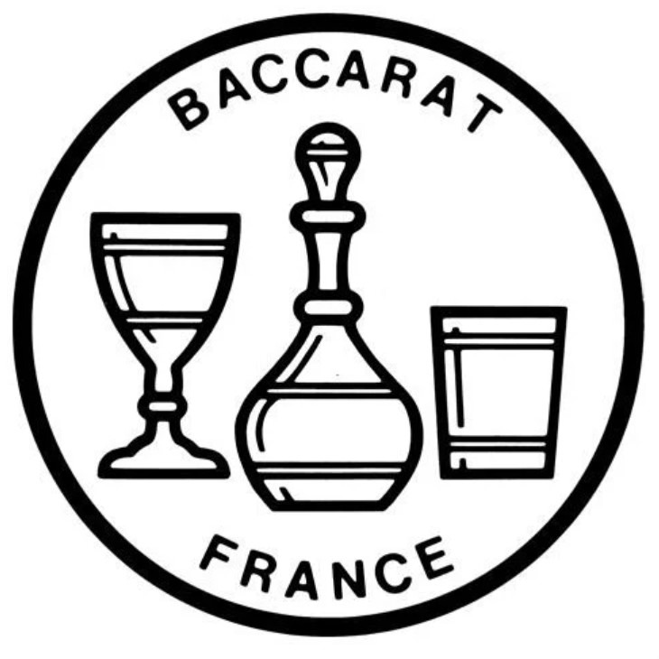 L'estampille apposée sur tous les objets fabriqués par la maison Baccarat - Cultea