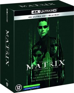 Matrix blu ray 4k - 4 films - Cultea