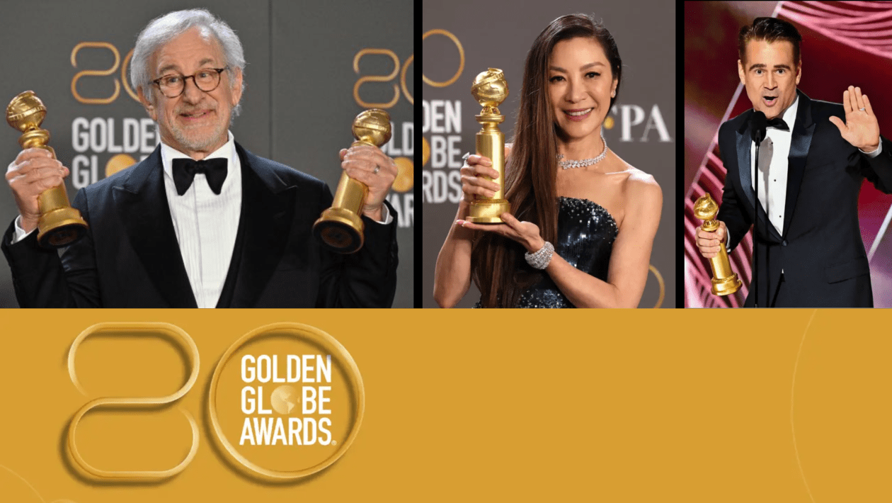 Golden Globes 2023 : le palmarès complet du cinéma (Steven Spielberg, Michelle Yeoh, Colin Farrell...)