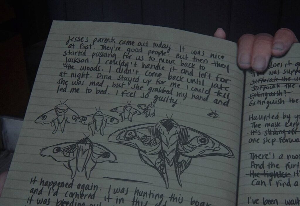 Le journal d'Ellie dans The Last of Us Part II résume parfaitement les états d'âme de la jeune femme...