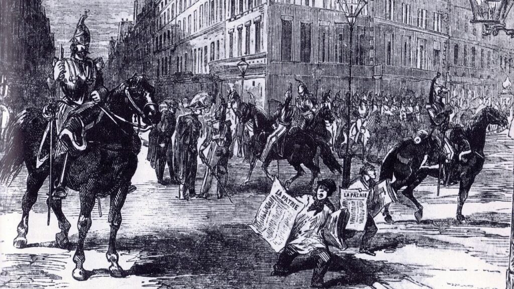 Le coup d'Etat du 2 décembre 1851 par Napoléon III