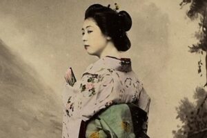 Geisha à la fin du 19e siècle