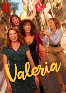 Affiche, sur la série Valeria