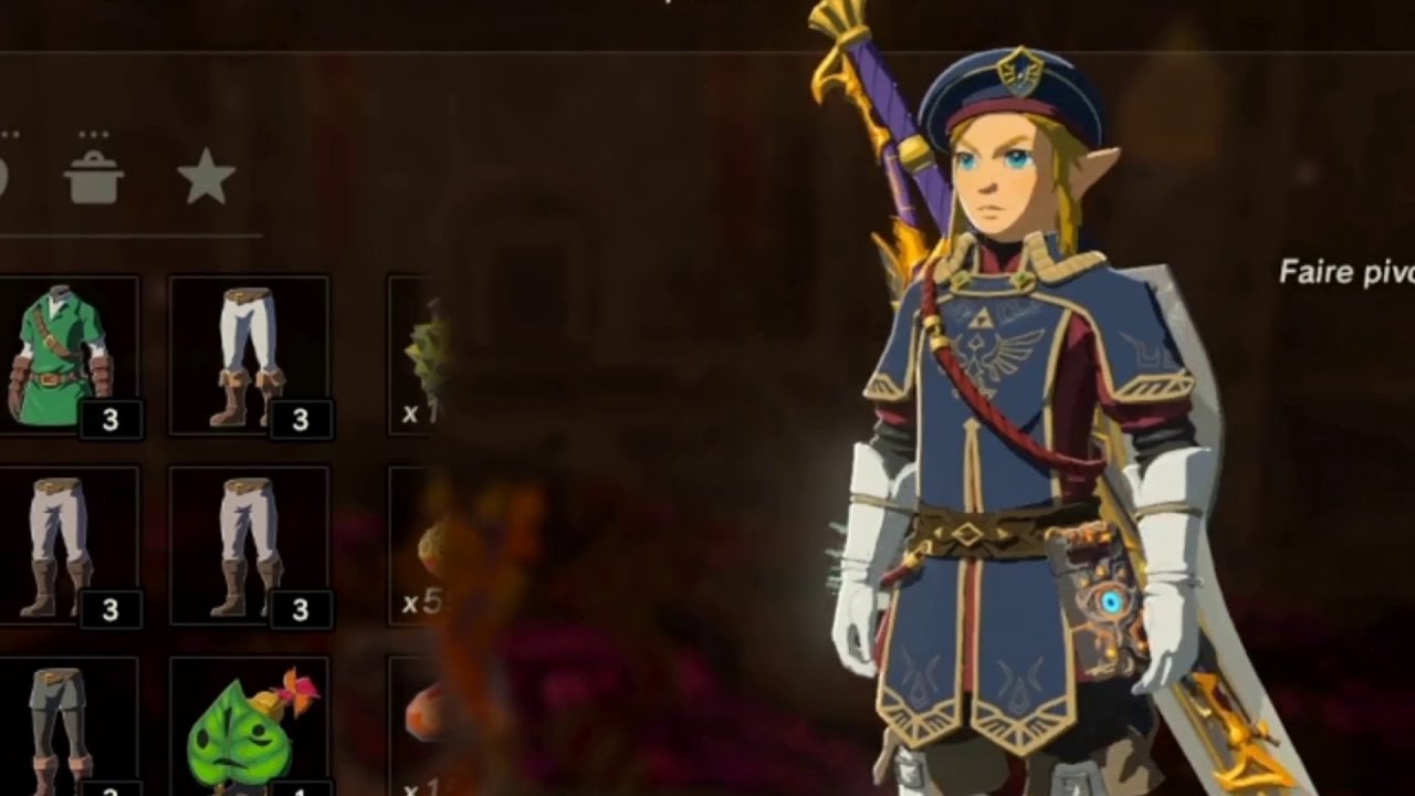 "Zelda : Tears of the Kingdom" : obtenir la tenue de Garde Royal