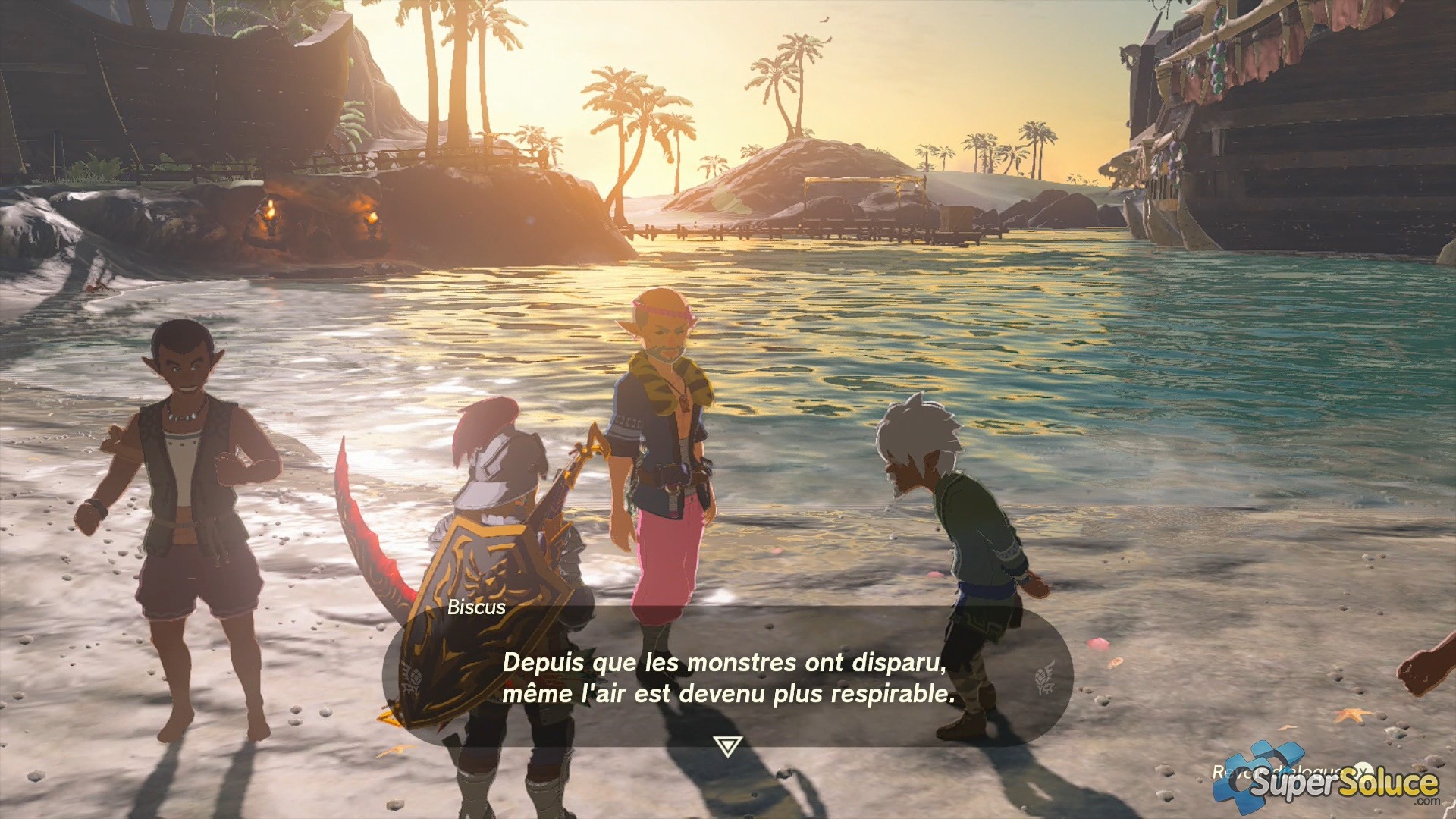 Quête du village d'Ecaraille : "Zelda Tears of the Kingdom"