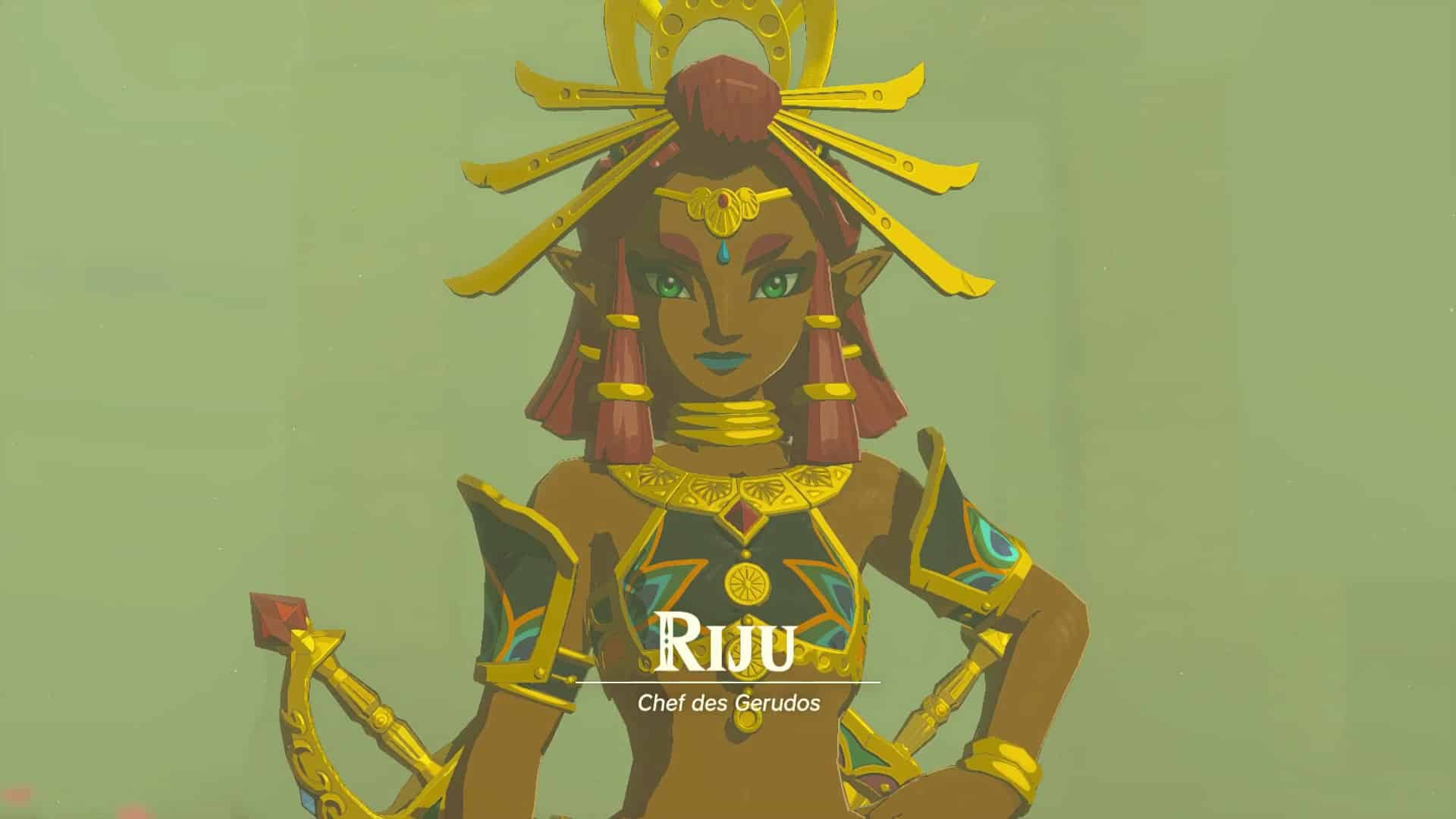 Finir la quête de Riju et la Cité Gerudo : "Zelda Tears of the Kingdom"