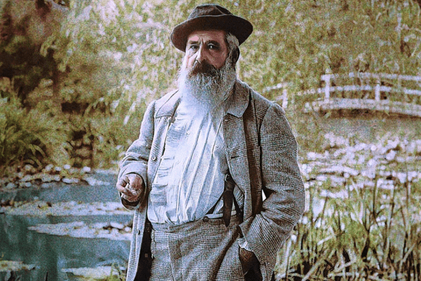 Les étonnantes photos de Claude Monet à Giverny, entre 1900 et 1920