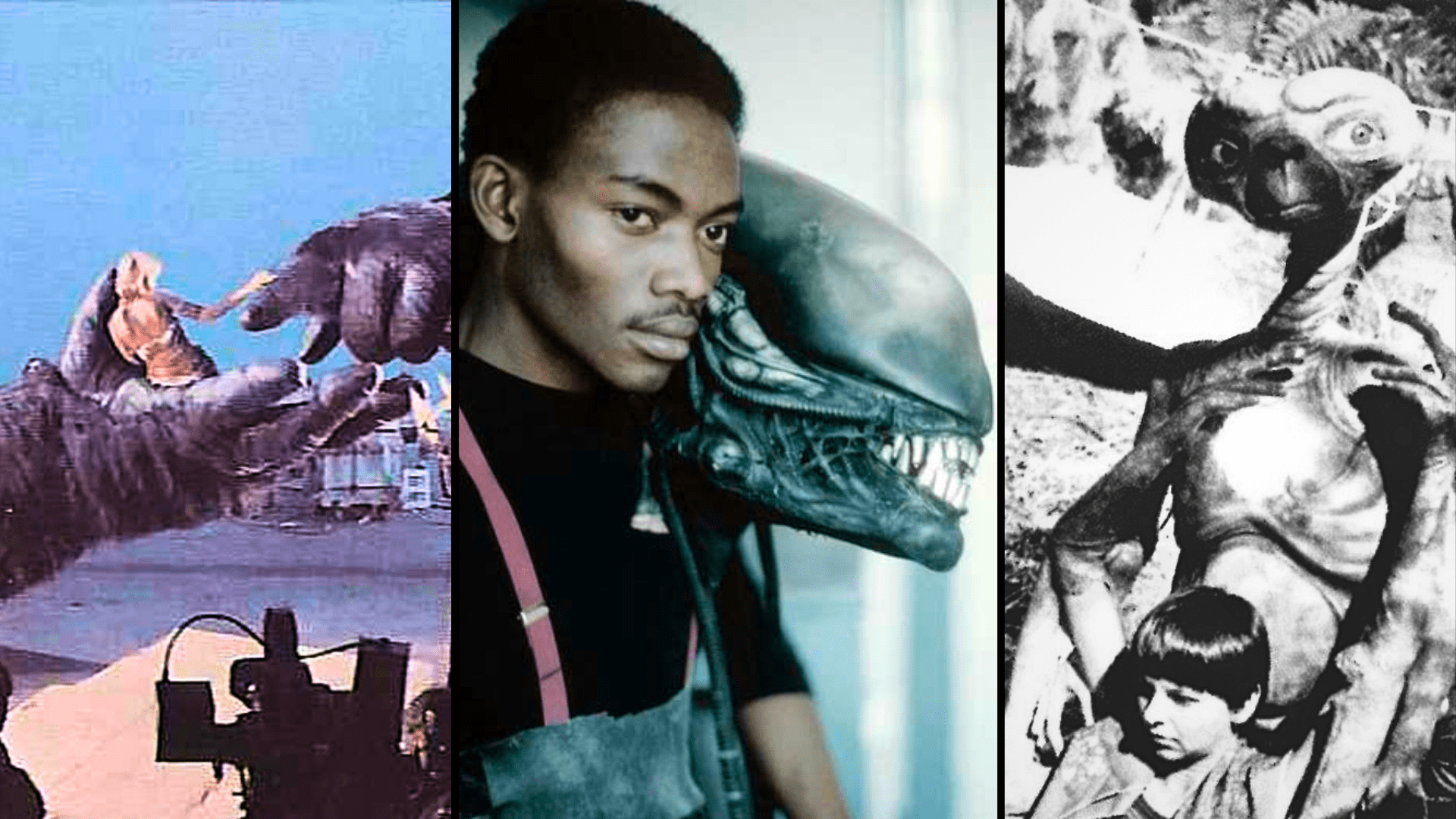 Dans les coulisses d'Hollywood : les étonnantes photos de "King Kong", "E.T", "Alien"...