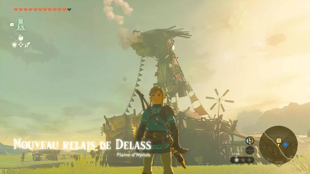 Nouveau relais Delas dans Zelda Tears of the Kingdom
