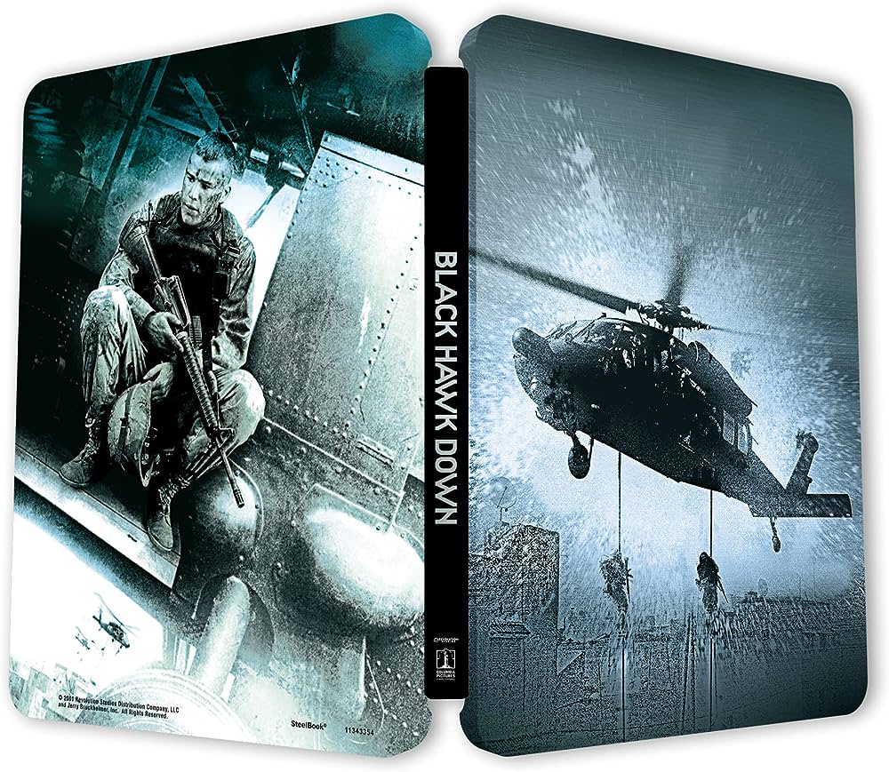 3 raisons de (re)découvrir « La Chute faucon noir » (« Black Hawk Down ») de Ridley Scott - Cultea - steelbook blu ray 4k