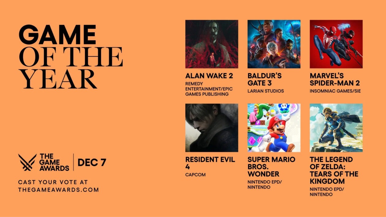 The Game Awards 2023 : "Alan Wake 2" et "Baldur's Gate 3" en tête des nominations !