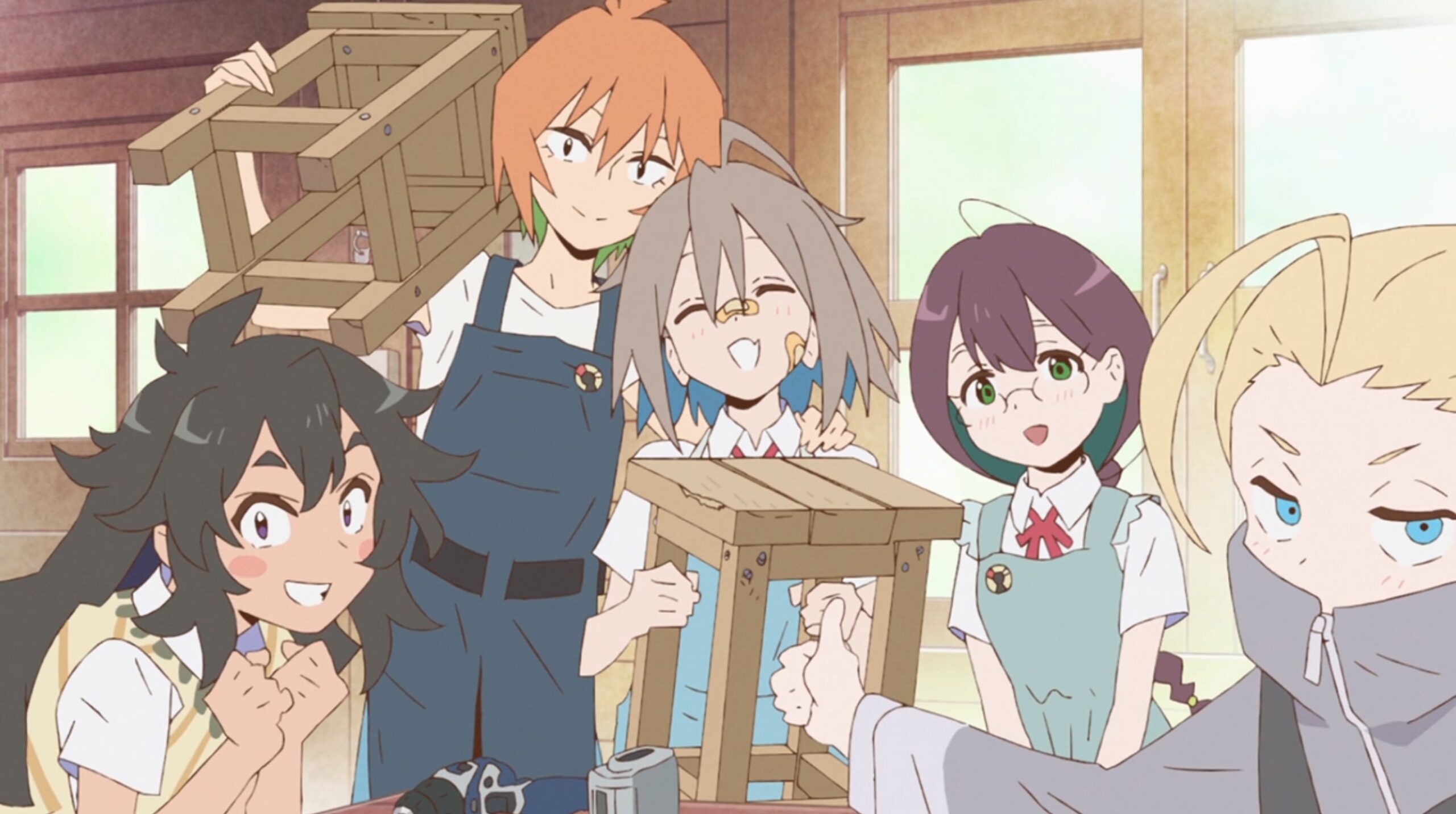"Do It Yourself!!" sur Crunchyroll : du bricolage et de la bonne humeur ! [critique]