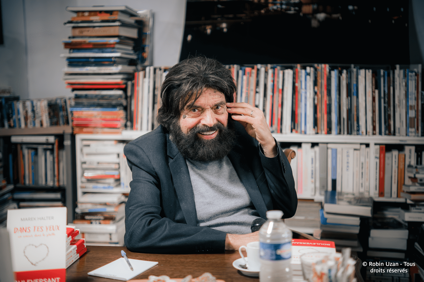Rencontre avec Marek Halter à Meaux pour la sortie de son livre "Dans tes yeux : Un amour dans le ghetto"