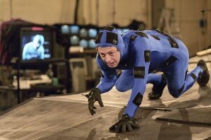 Andy Serkis interprète Gollum pour la trilogie Le Seigneur des Anneaux