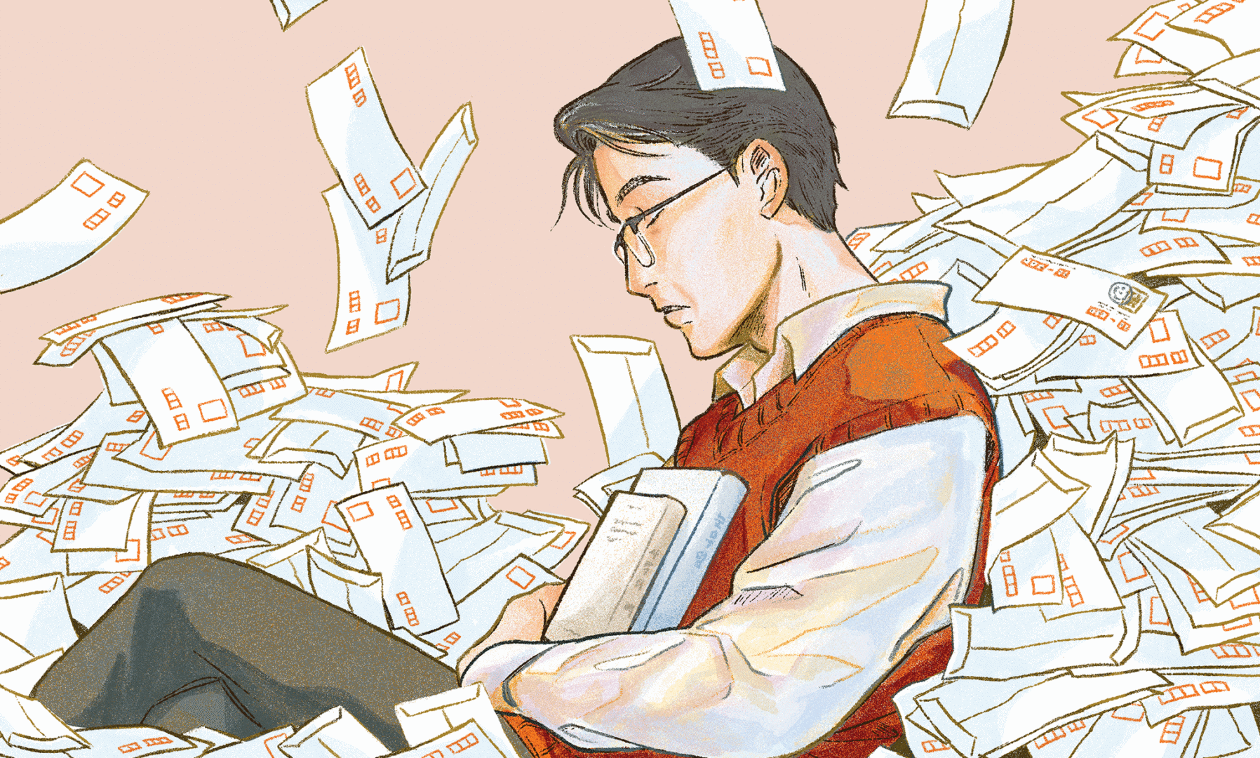 "Le professeur qui lisait des histoires d'amour" : un manga doux et poétique [critique]