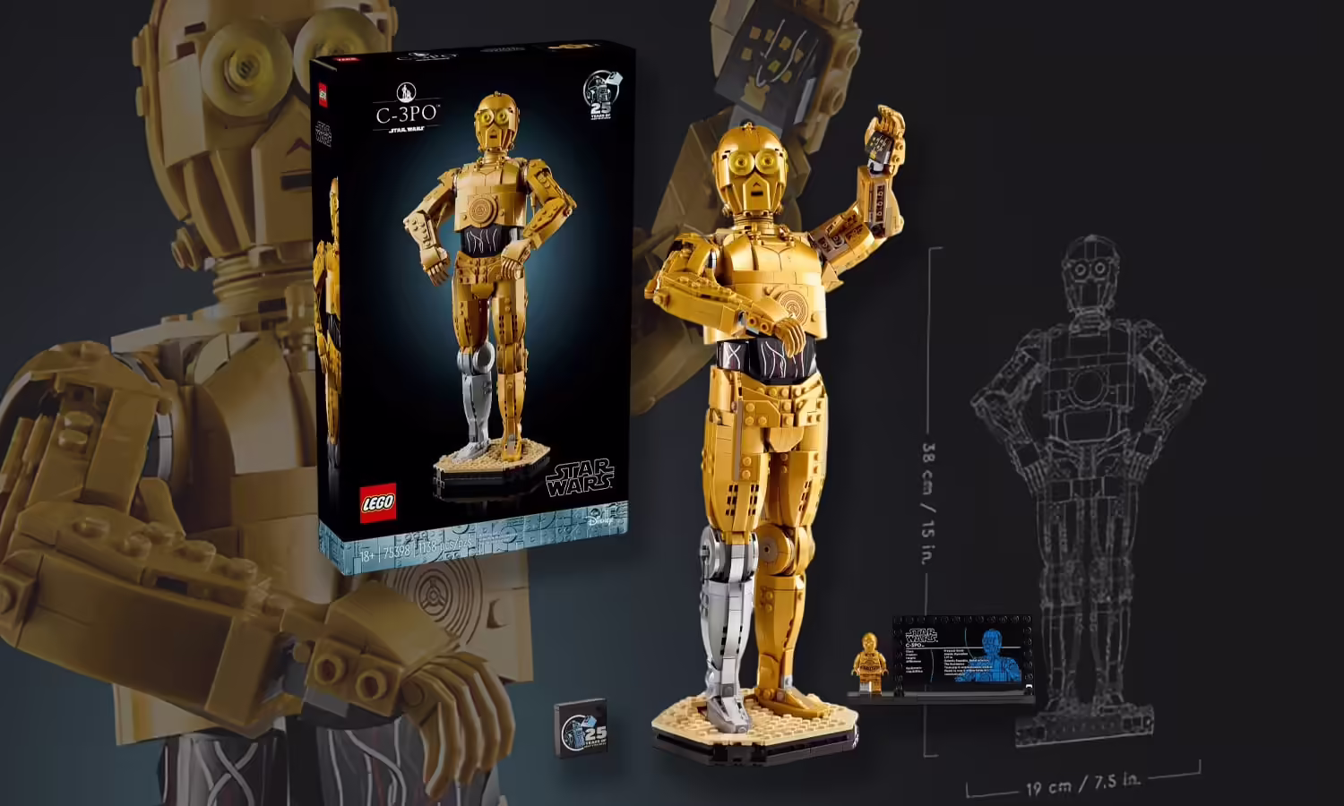 "Star Wars" : après R2-D2, un nouveau set LEGO dédié à C-3PO