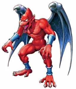 Red Arremer dans SNK vs Capcom : SVC Chaos