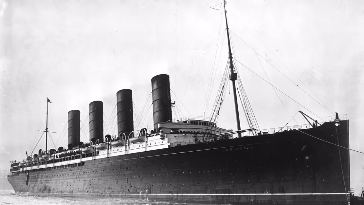 Lusitania : l'histoire d'un Titanic en temps de guerre !