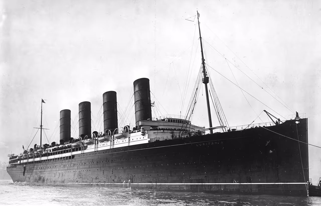 Lusitania : l'histoire d'un Titanic en temps de guerre !