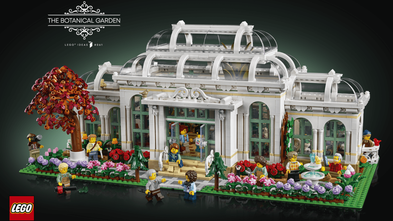 LEGO présente un magnifique set dédié à un jardin botanique