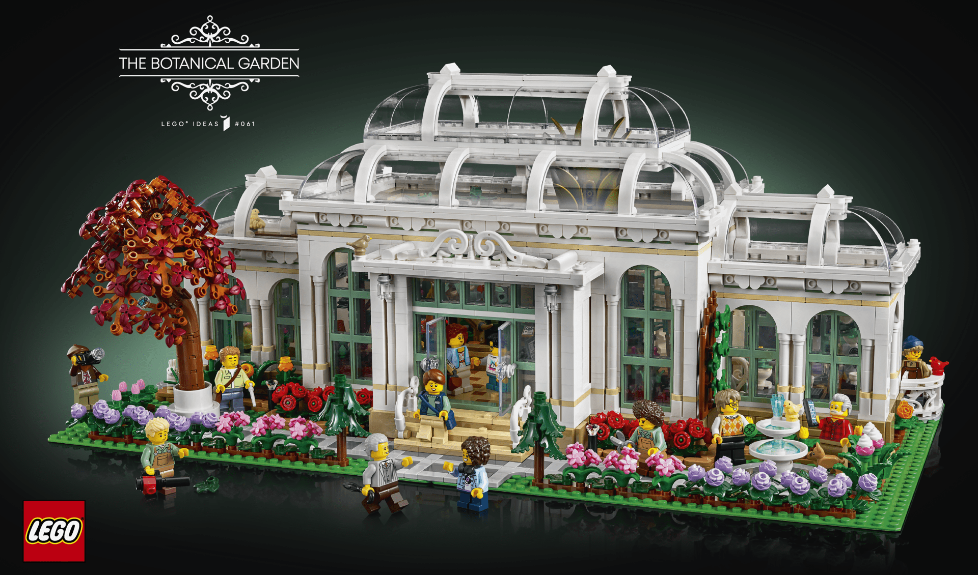 LEGO présente un magnifique set dédié à un jardin botanique