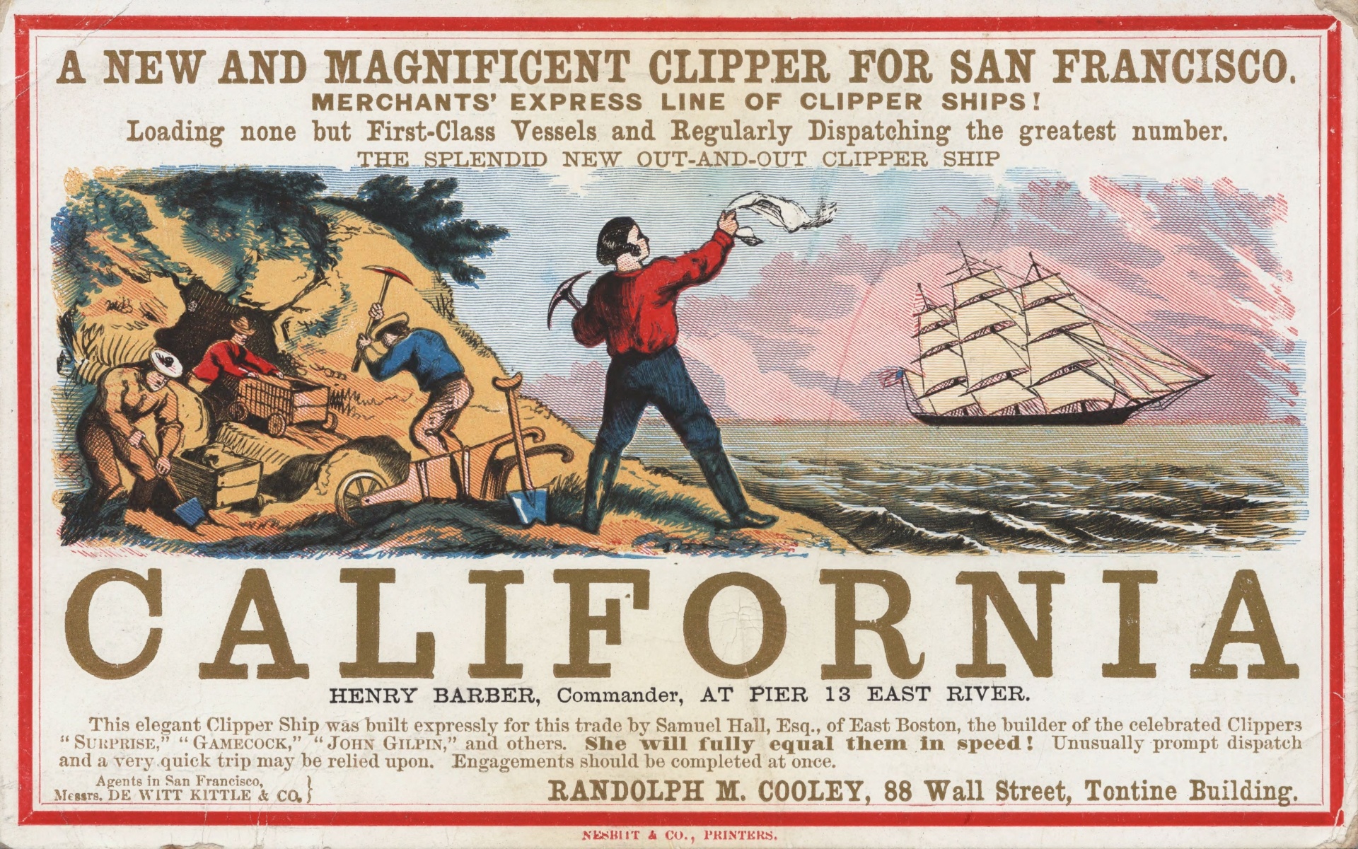 24 janvier 1848 : la "ruée vers l'or" commence en Californie
