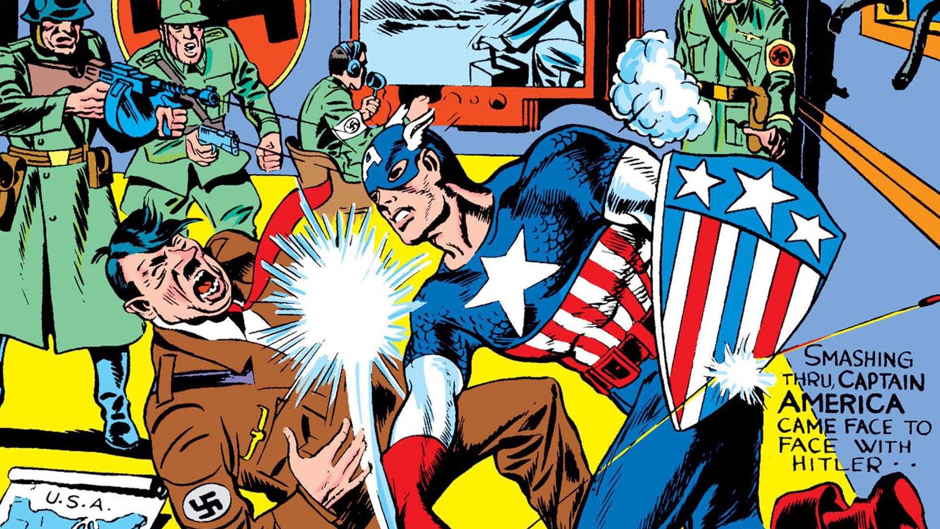 "Captain America" : figure propagandiste, ou héros anti establishment ?