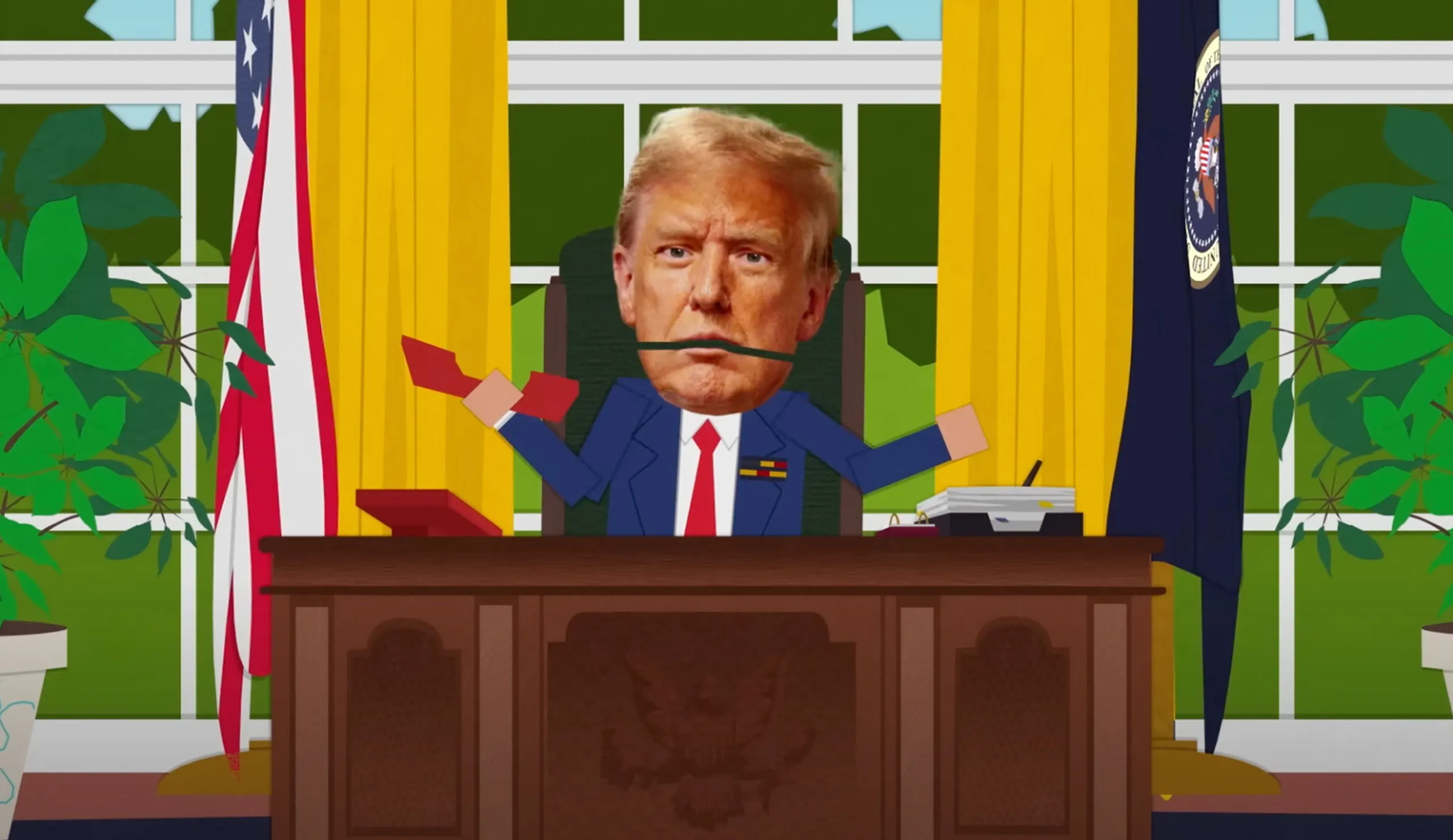 "South Park" réalise des records avec sa parodie trash de Donald Trump