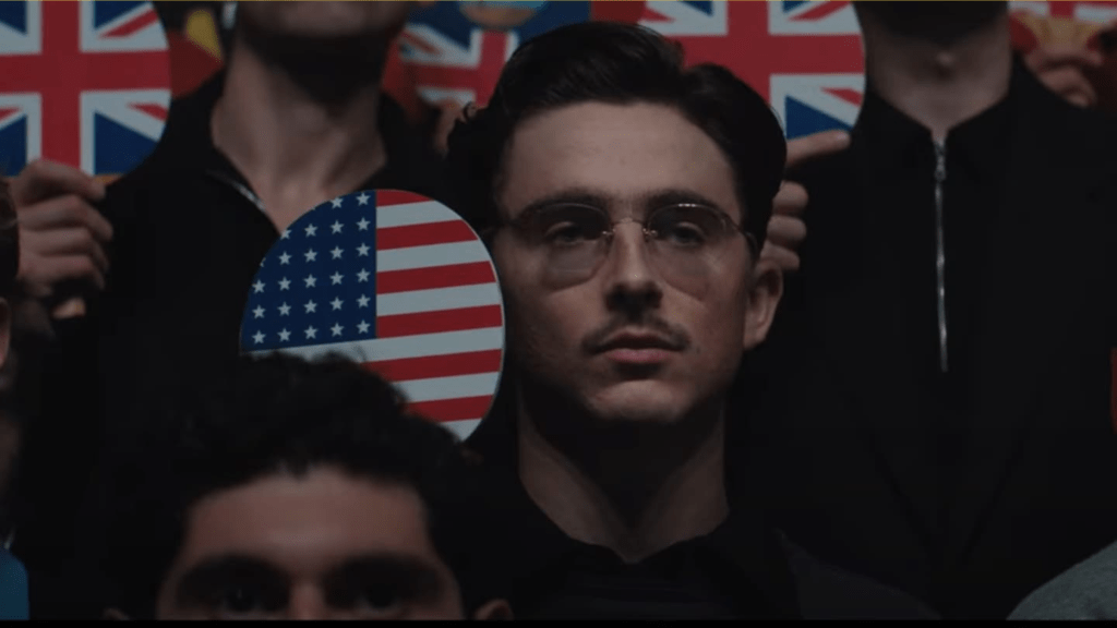 Timothé Chalamet dans la peau de Marty Reisman, au cinéma le 18 février 2026