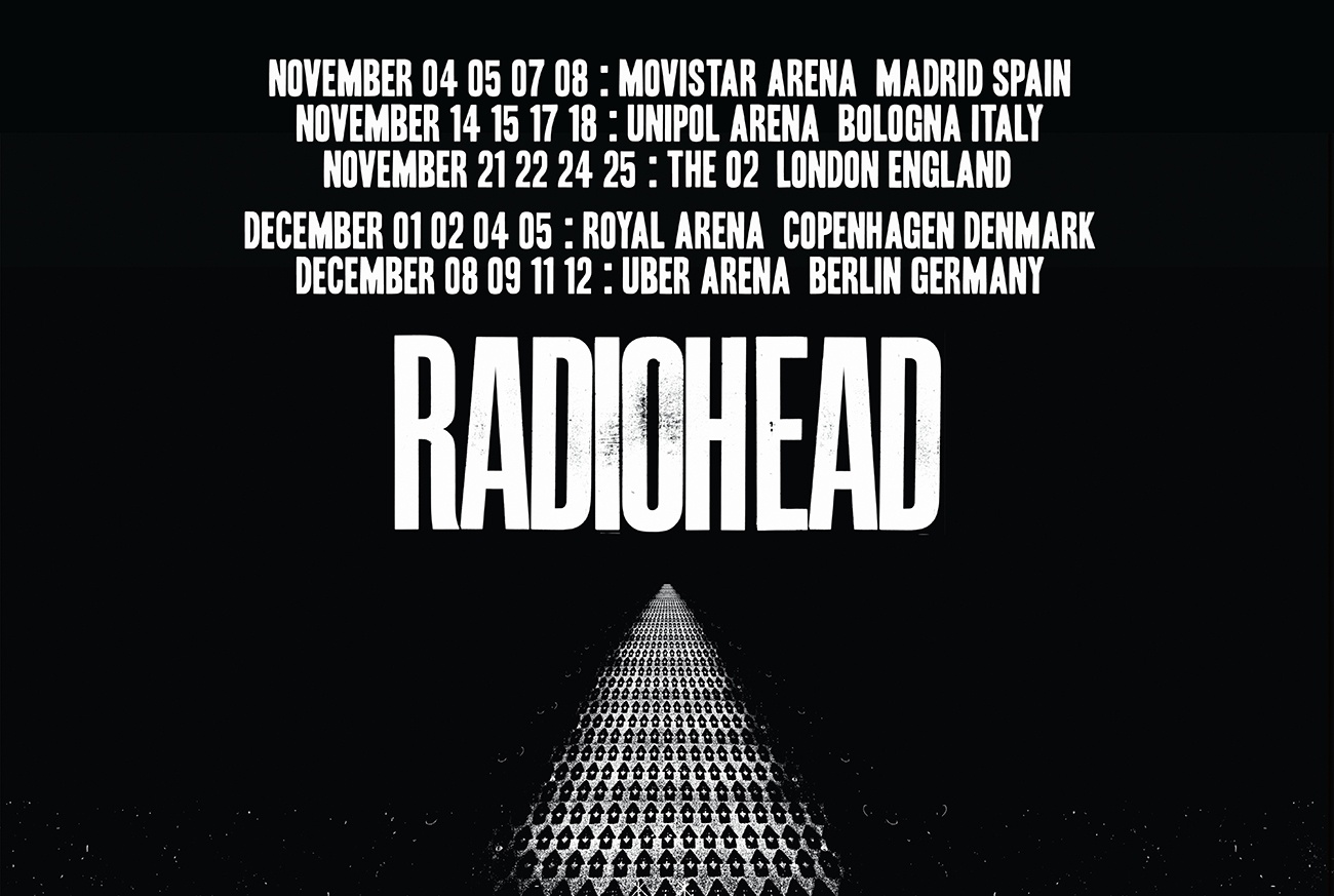 Après une abscence de 7 ans, Radiohead annonce une nouvelle tournée de concerts