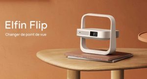 XGIMI Elfin Flip : le vidéoprojecteur de poche qui transforme chaque mur en écran de cinéma