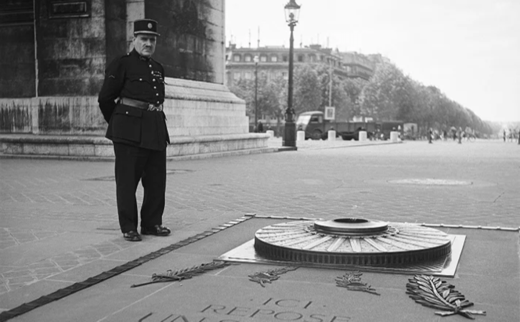 Sous l'Arc de Triomphe, une flamme qui ne s'éteint jamais